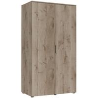 gami brooklyn whitewashed cherry and white wardrobe 2 doors