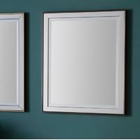 gallery direct mayer metallic mirror set of 4