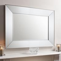 Gallery Direct Vasto Mirror - Silver Rectangle