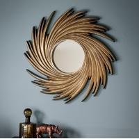 Gallery Direct Claygate Gold Mirror