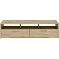 gami palace sonoma oak tv unit 2 drawer