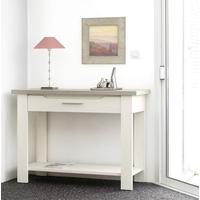 Gami Toscane Bleached Ash Hall Table - 1 Drawer with 1 Shelf