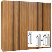 gautier odea brown walnut wardrobe w 150cm