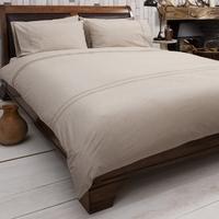 gallery direct kintyre deep 35cm natural fitted sheet