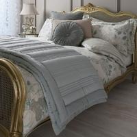 gallery direct ashby quilted duck egg bedspread