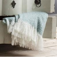 Gallery Direct Chic Faux Mohair Duck Egg Throw