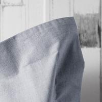 gallery direct kintyre oxford grey pillowcase pair