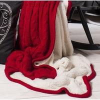 Gallery Direct Glencoe Red Throw