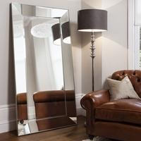 gallery direct vasto leaner mirror silver