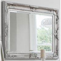 Gallery Direct Harrow Rectangle Mirror - Silver