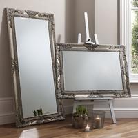 gallery direct hampshire mirror silver