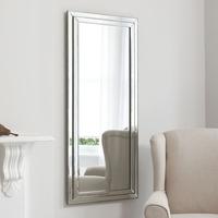 gallery direct chambery leaner mirror pewter