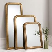 gallery direct worthington mirror gold