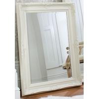 gallery direct harrow rectangle mirror cream