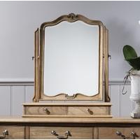 gallery direct chic weathered 2 drawer mirror