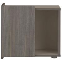 Gami Siena Baroque Oak Bedside Cabinet - 1 Door Left Side