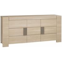 Gami Atlanta Light Oak Sideboard - 3 Door