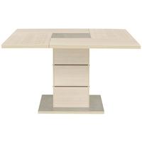 gami hanna bleached ash dining table square