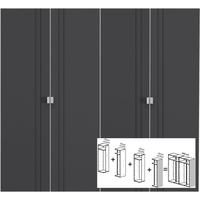 Gautier Odea Titan Textile Door Wardrobe - W 240cm (4 x 60cm)