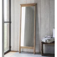 Gallery Direct Wycombe Oak Cheval Mirror