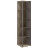 Gami Jimi Oak and Grey Bookcase