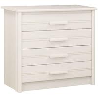 Gami Montana Whitewashed Ash Chest of Drawer - 4 Drawer