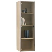 gautier artigo light oak column unit deep 1 glazed door