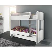 Gautier Dimix White and Grey Bunk Bed