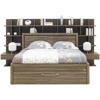 Gautier Talmont Grey Walnut Bed Composition 1