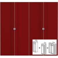 gautier odea sienna textile door wardrobe w 180cm 2 x 90cm