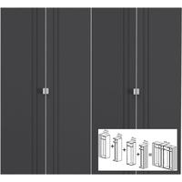 Gautier Odea Titan Textile Door Wardrobe - W 270cm