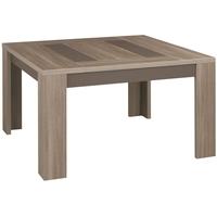 gami atlanta charcoal oak dining table square