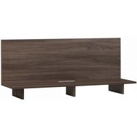 gautier artigo smoked walnut tv stand 123cm