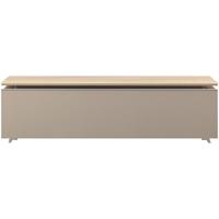 gautier artigo light oak tv unit low 2 drawer 170cm