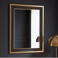 gallery direct edmonton metallic mirror rectangle