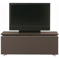 Gautier Artigo Smoked Walnut TV Unit - Low 2 Drawer 123cm