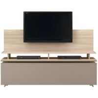 gautier artigo light oak tv unit low 2 drawer with tv stand 170cm