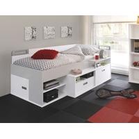 Gautier Dimix White and Grey Compact Bed