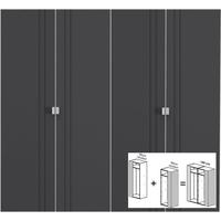 Gautier Odea Titan Textile Door Wardrobe - W 180cm (2 x 90cm)