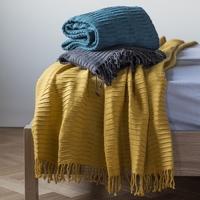 gallery direct linear pleat throw