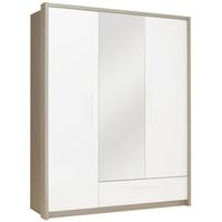 Gami Faro Grey Ash Wardrobe - 3 Door 1 Drawer