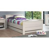 gami montana whitewashed ash bed