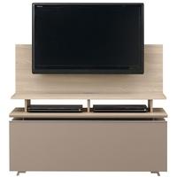 Gautier Artigo Light Oak TV Unit - Low 2 Drawer with TV Stand 123cm