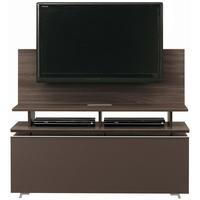 Gautier Artigo Smoked Walnut TV Unit - Low 2 Drawer with TV Stand 123cm