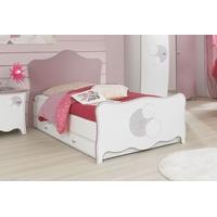 Gami Elisa White and Lilac Pink Bed