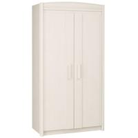 gami montana whitewashed ash wardrobe 2 door