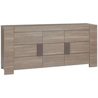 Gami Atlanta Charcoal Oak Sideboard - 3 Door