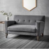 Gallery Direct Shoreditch Ranch Graphite 2 Seater Sofa