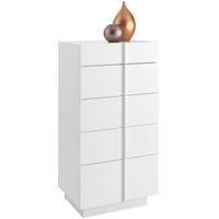 gautier symphonie white chest of drawer 5 drawer tall