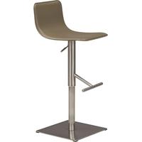 Gautier Concept Taupe Leather High Bar Stool